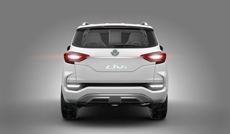  Ssangyong LIV-2 SUV Concept 2016 года  (фото 5 из 23)